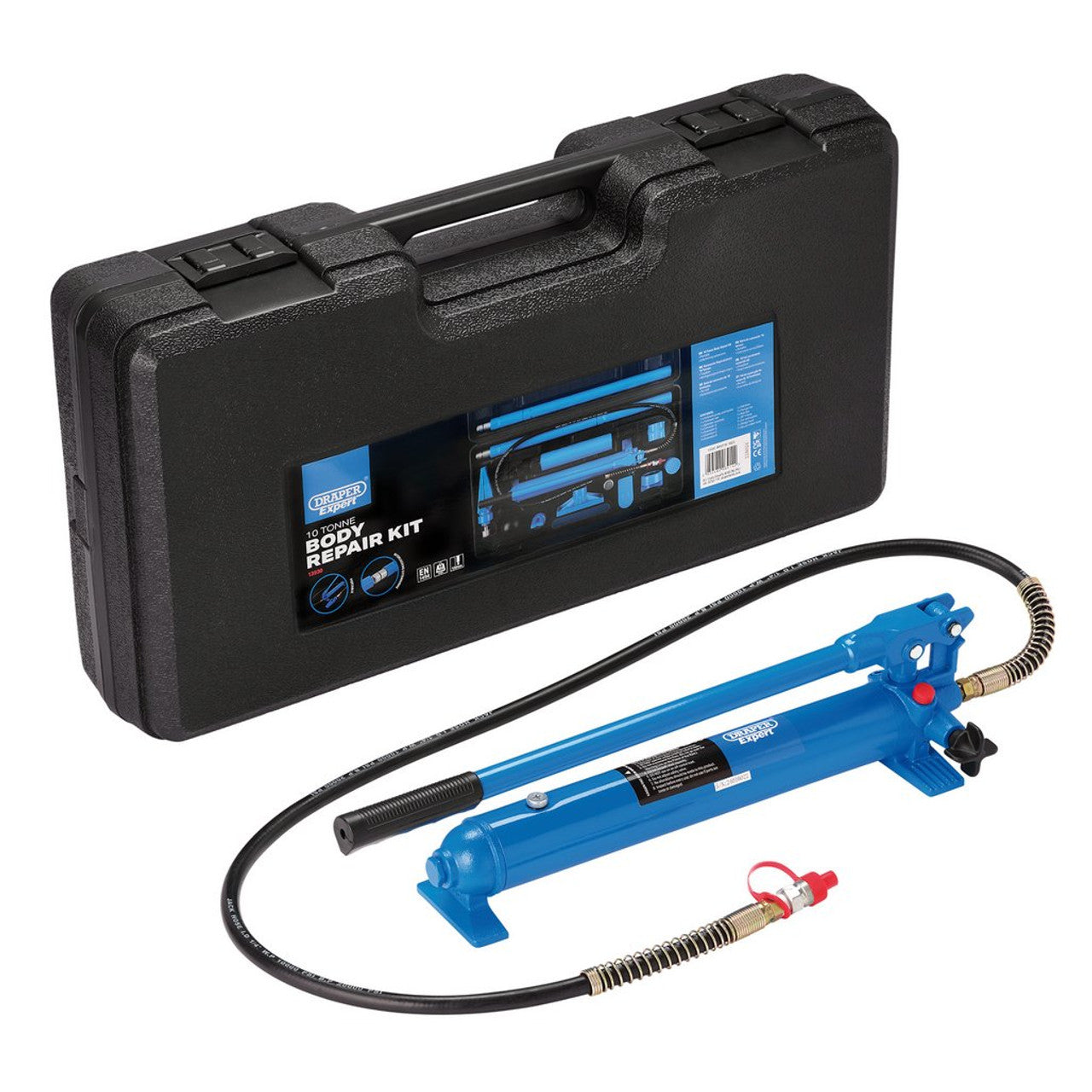 Draper 13930 expert hydraulic body repair kit, 10 tonne (14 Piece)