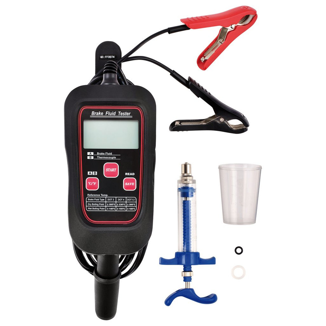 Draper 23708 Expert 12V LCD brake fluid boiling point tester