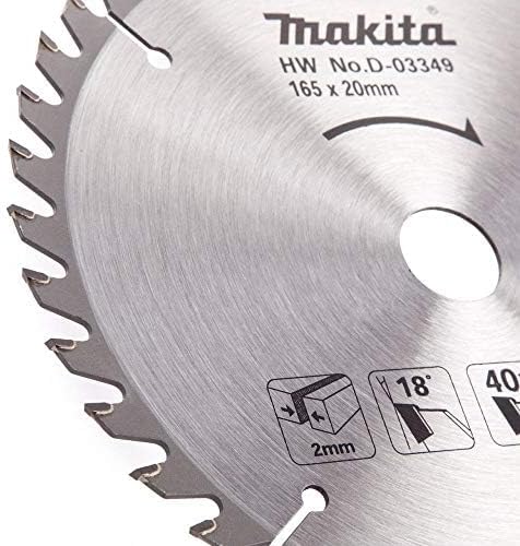 Makita 3-Pack Circular saw blade, Standard T.C.T, 165 x 20 mm, 40 T