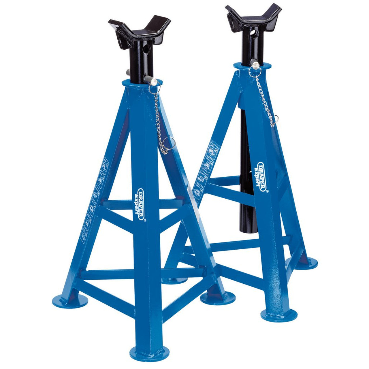Draper 54722 expert axle stands, 6 tonne