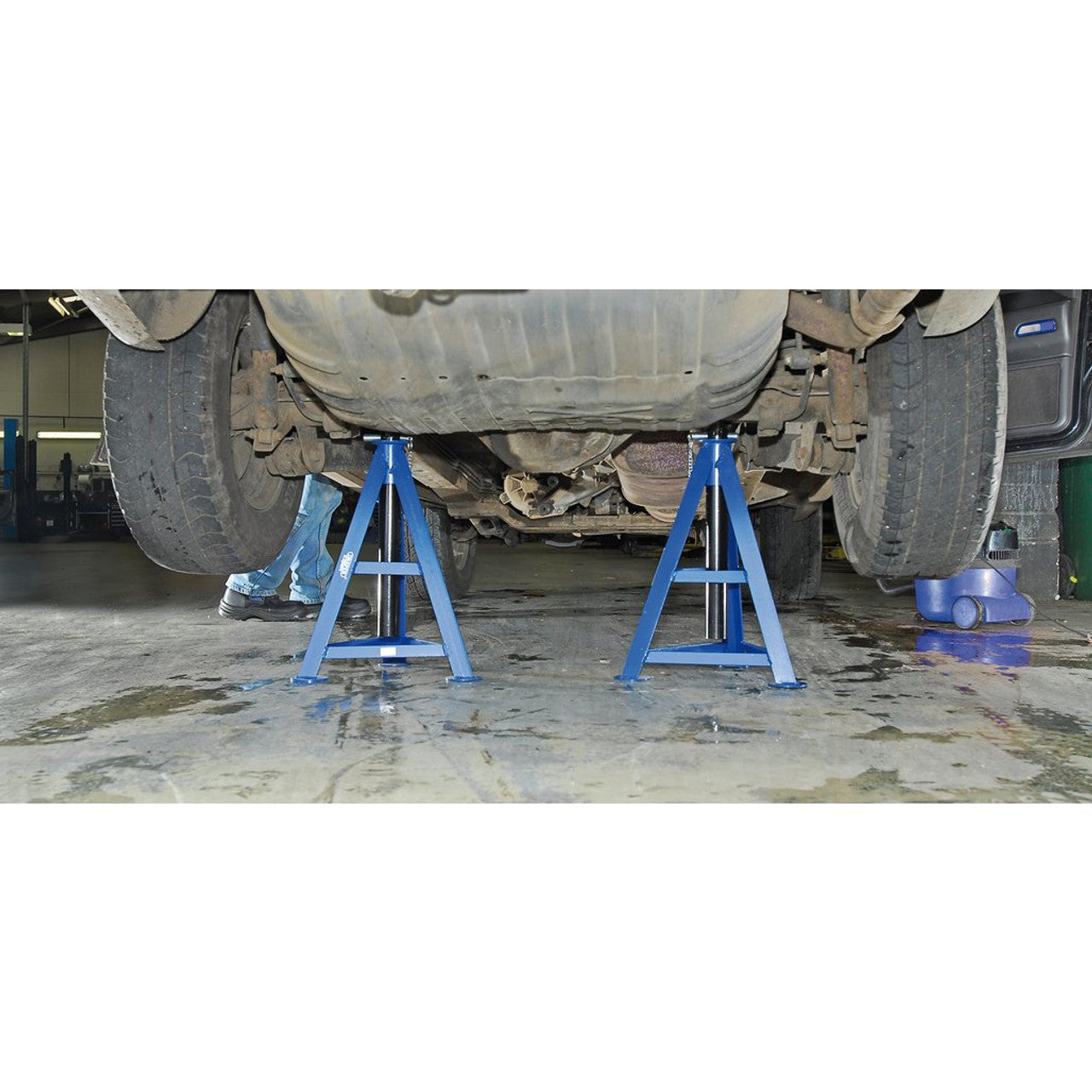 Draper 54722 expert axle stands, 6 tonne
