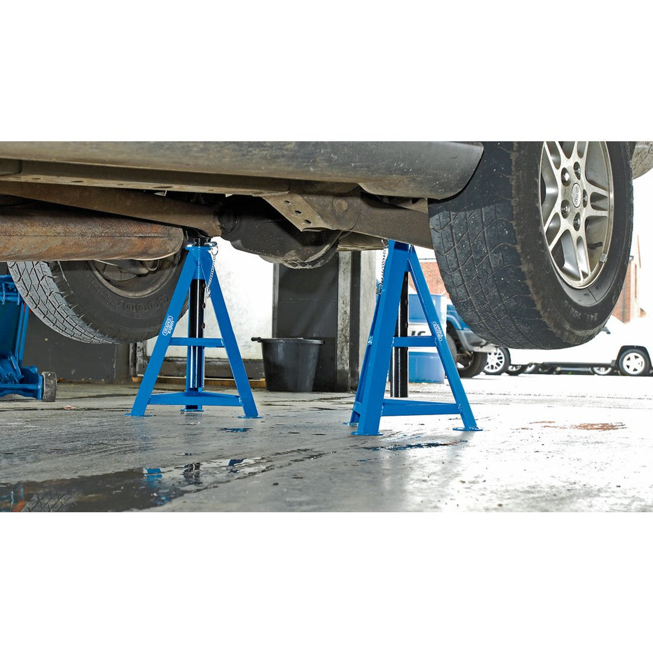 Draper 54722 expert axle stands, 6 tonne