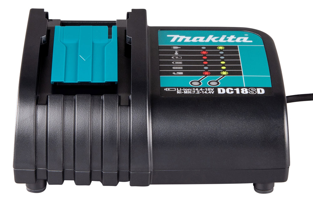 Makita 18V charger pack - 2x 18V 5.0Ah LXT Li-ion Battery and charger DC18SD