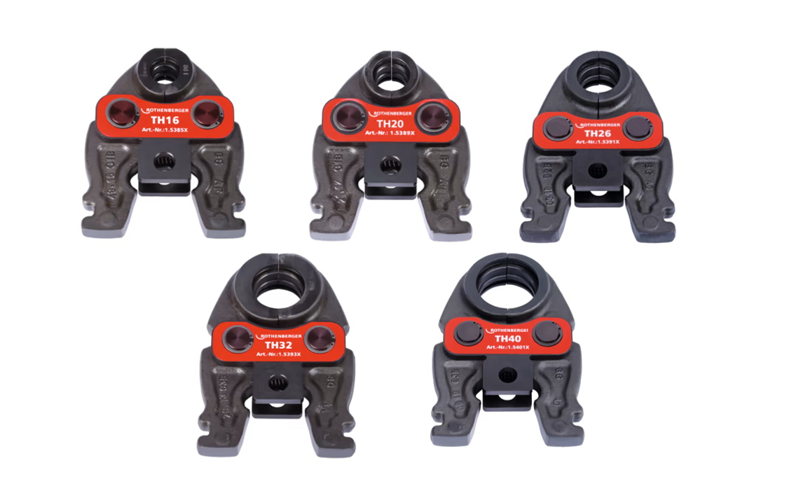 Rothenberger romax compact III press jaws set TH16/TH20/TH26/TH32/TH40