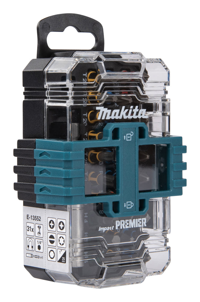 Makita Torsion screw bit set Impact Premier, 31 pcs