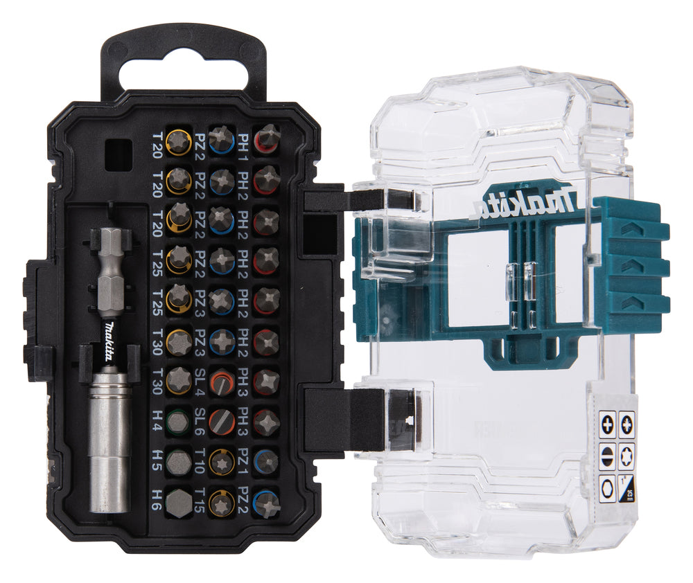 Makita Torsion screw bit set Impact Premier, 31 pcs