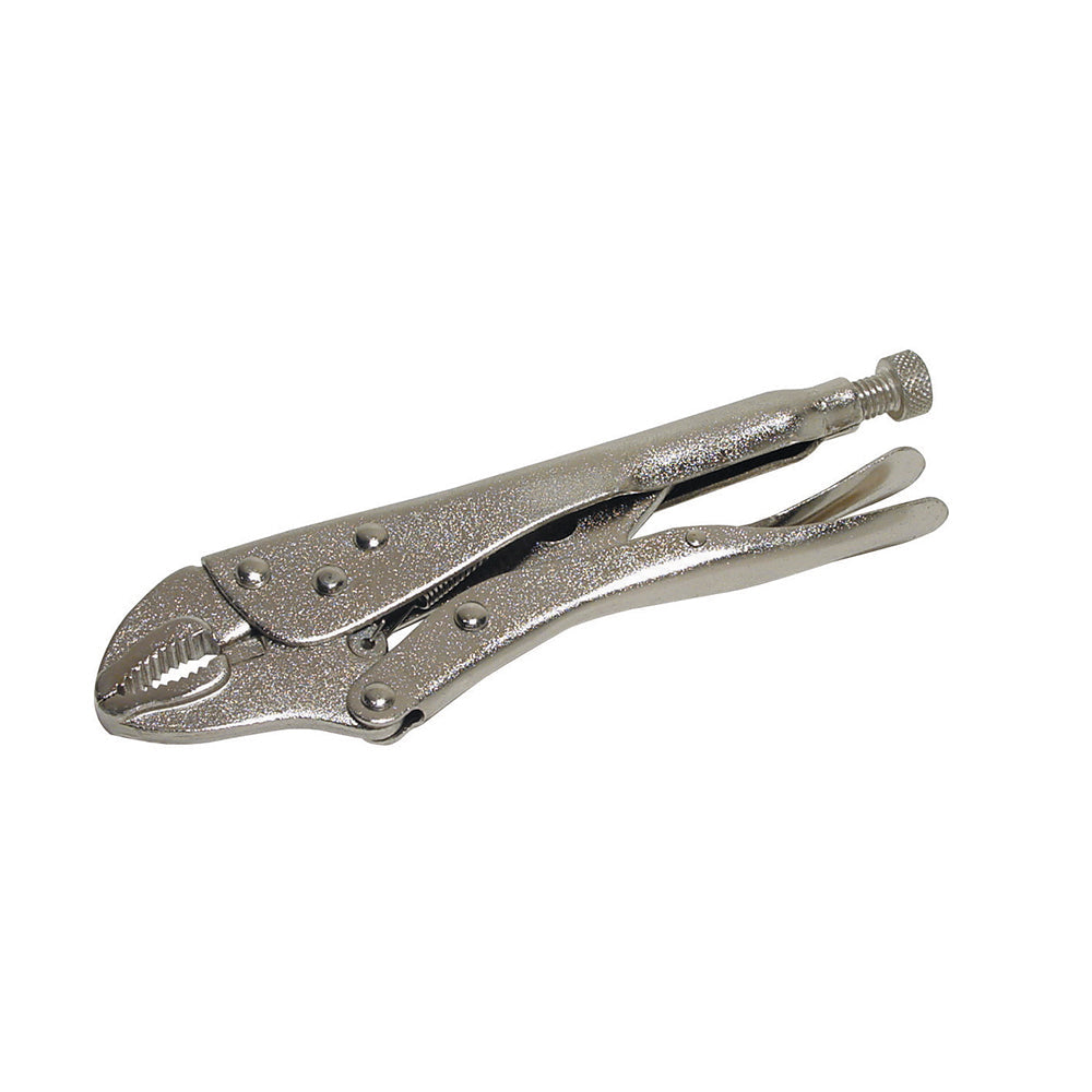 Silverline PL100 Self Locking Pliers 220mm Curved