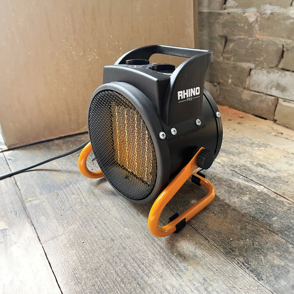 Rhino H02077 3kW fan heater PTC 3
