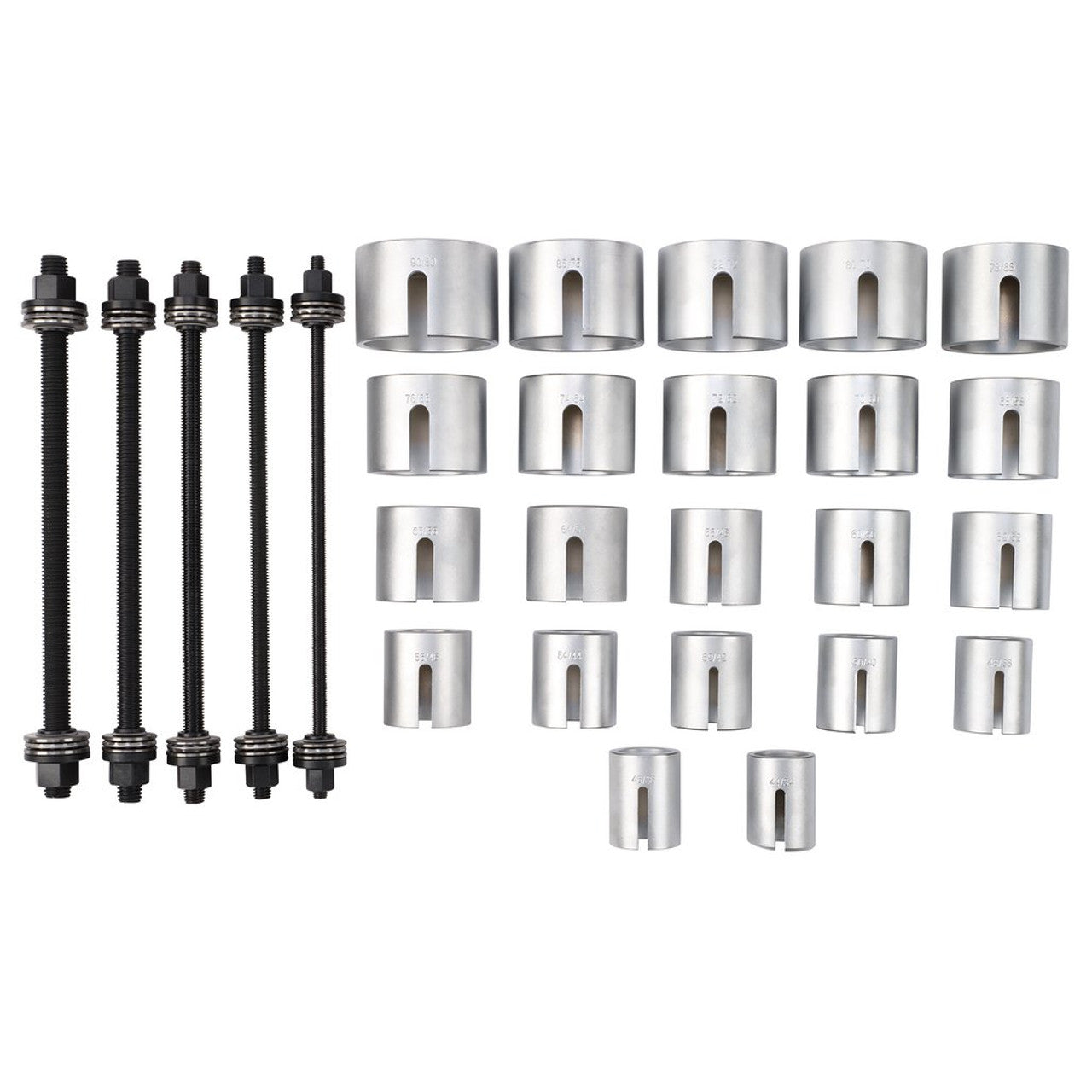 Draper 59123 Bearing, seal and bush insertion/extraction kit (27 Piece)