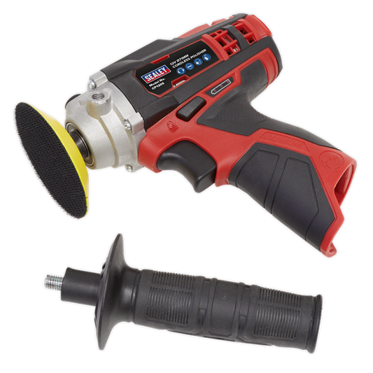 Sealey CP1205 Cordless Polisher Ø71mm 12V Lithium-ion - Body Only